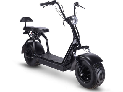 Ewheelers 60V 1000W Fat Tire Electric Scooter – Dual Seat Power Ride for All Terrains